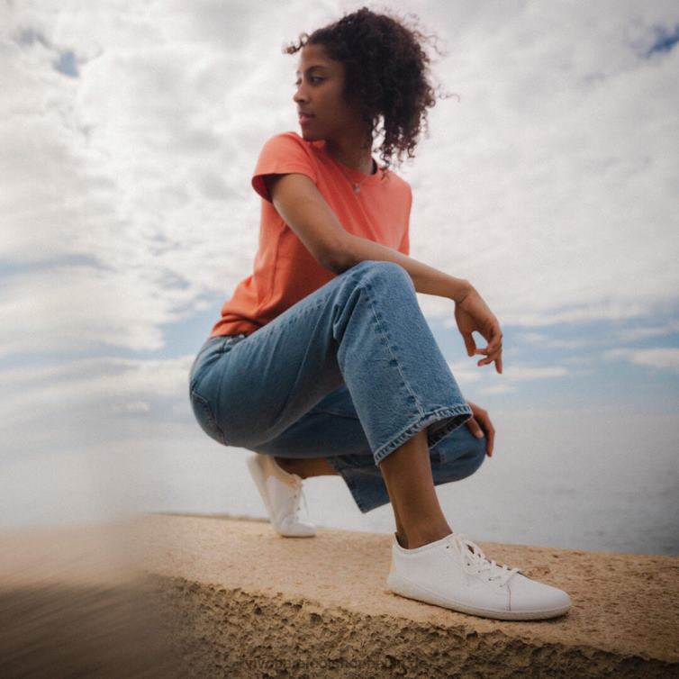 Geo Court III Frauen 8R24T128 Vivobarefoot cremefarben-rosa