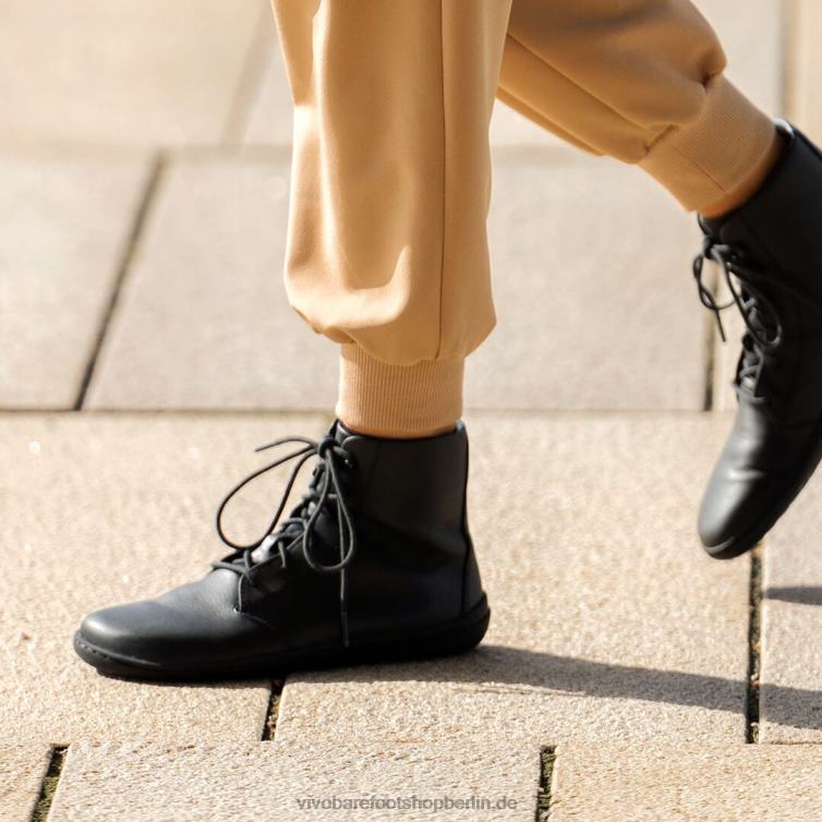 Gobi Hallo IV Frauen 8R24T153 Vivobarefoot Obsidian