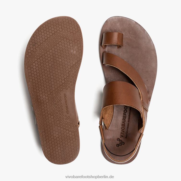 Opanka Sandale Damen 8R24T149 Vivobarefoot bräunen