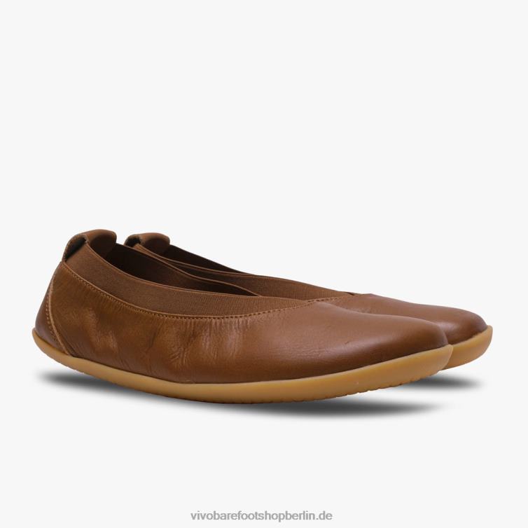 Opanka Ballerina Damen 8R24T94 Vivobarefoot bräunen