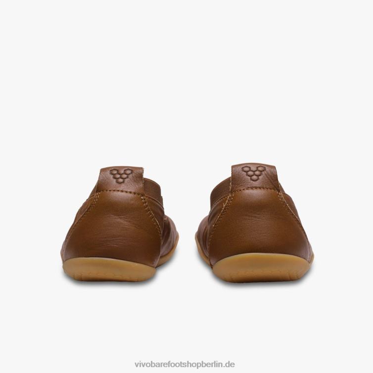 Opanka Ballerina Damen 8R24T94 Vivobarefoot bräunen