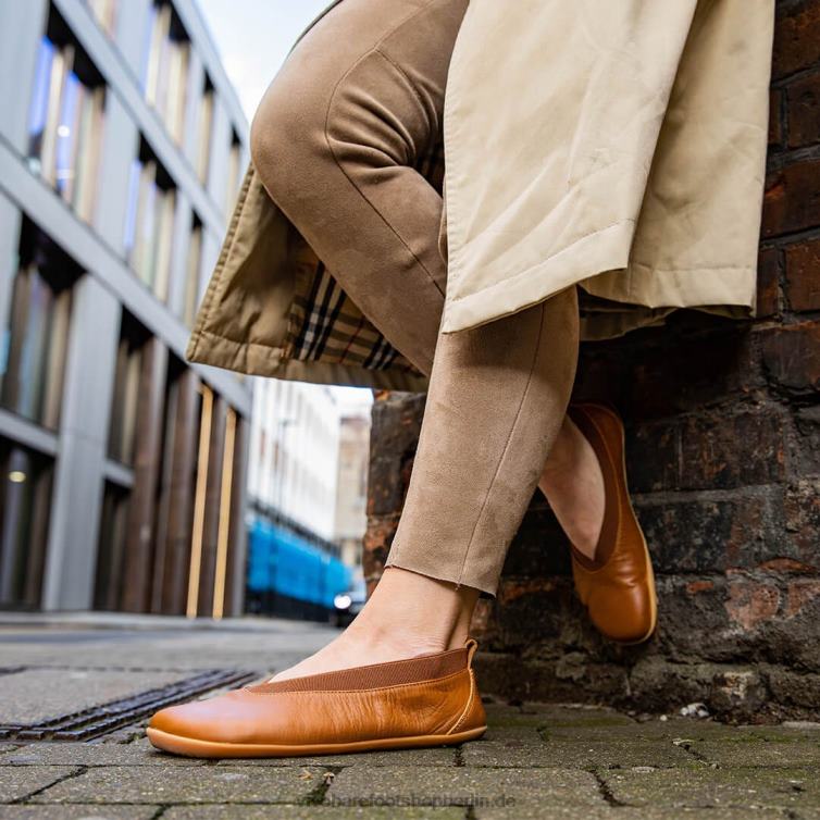 Opanka Ballerina Damen 8R24T94 Vivobarefoot bräunen