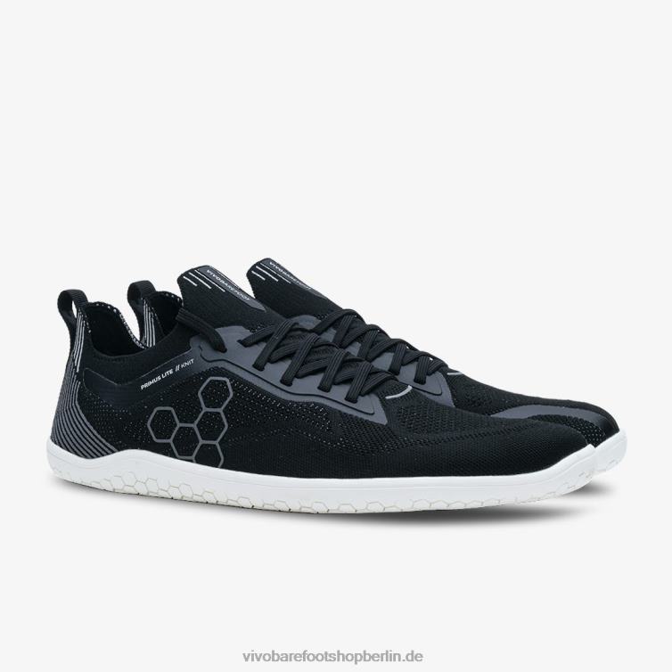 Primus Lite Strick Damen 8R24T84 Vivobarefoot Obsidian