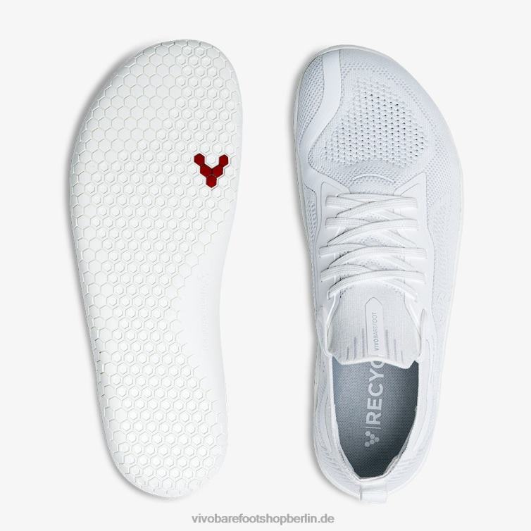 Primus Lite Strick Damen 8R24T85 Vivobarefoot helles Weiss