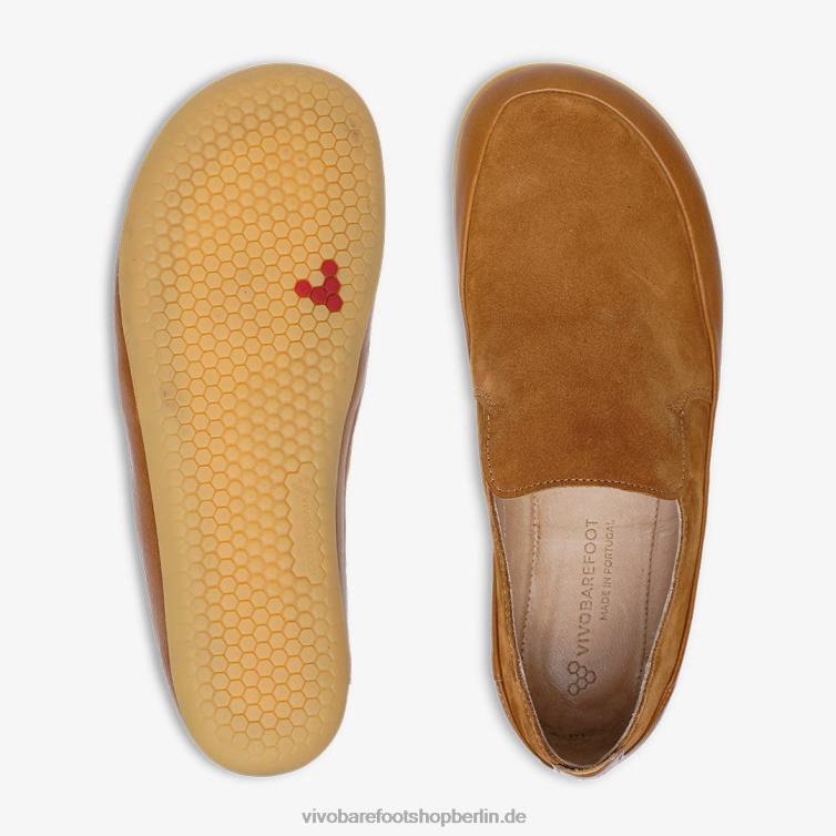 Opanka-Frauen 8R24T92 Vivobarefoot bräunen