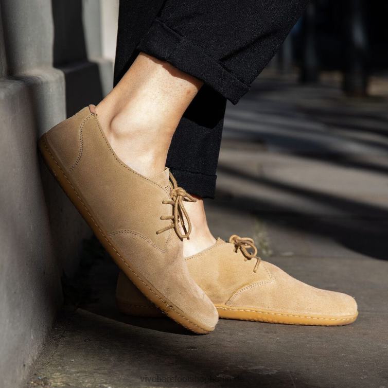 ra iii Frauen 8R24T133 Vivobarefoot Honig-Wildleder