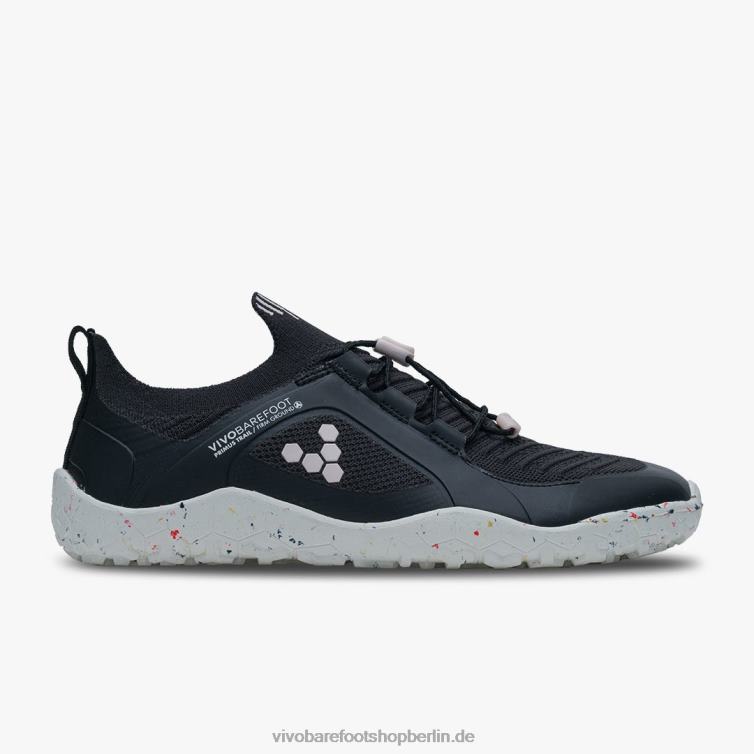 Primus Trail Knit FG Damen 8R24T111 Vivobarefoot Obsidian-Blütenblattrosa