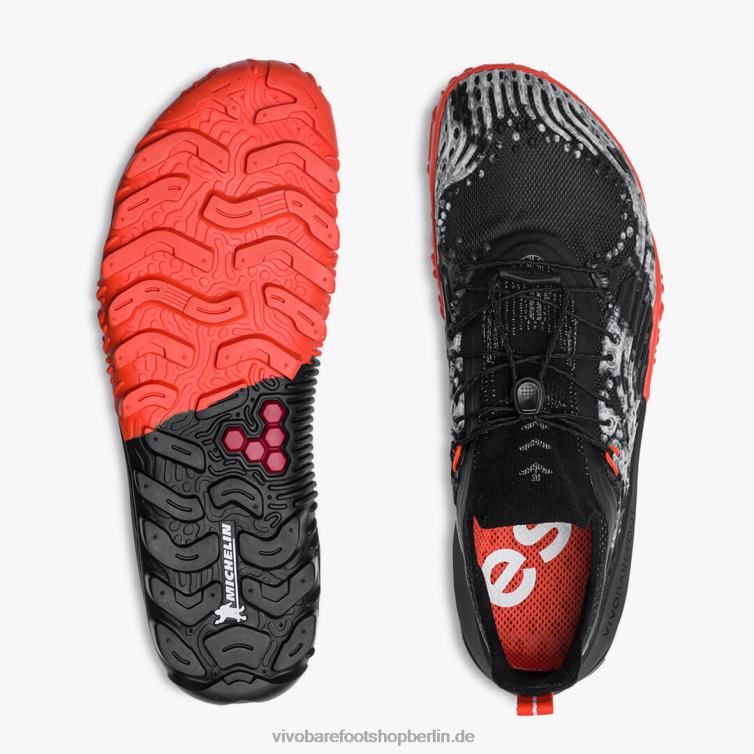 Hydra esc Frauen 8R24T116 Vivobarefoot Obsidian