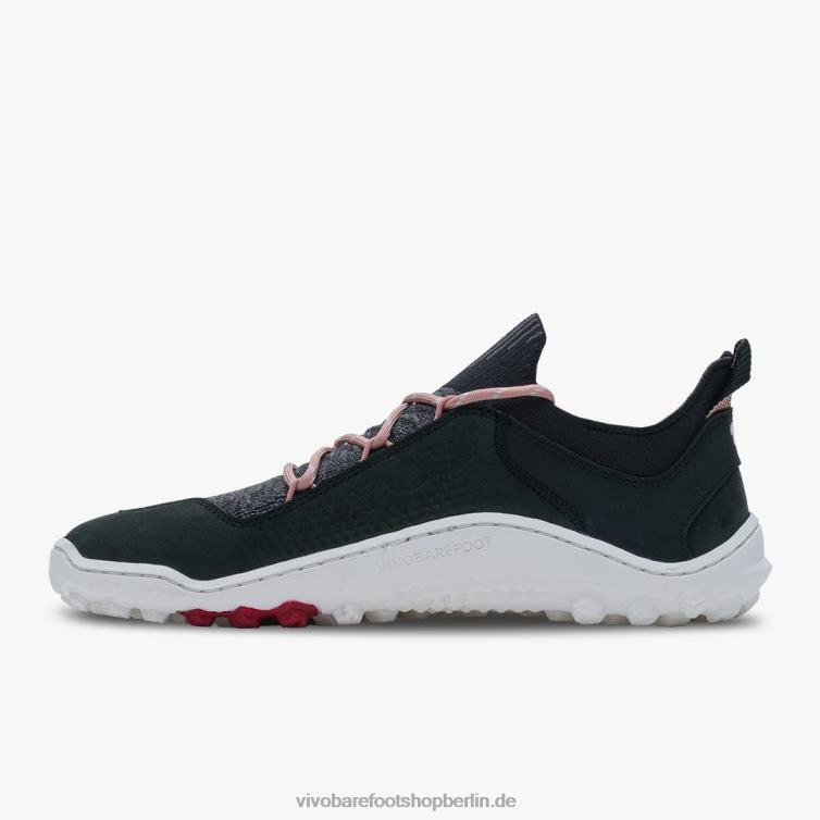 Tracker Decon Low FG2 Frauen 8R24T99 Vivobarefoot Obsidian-neblige Rose