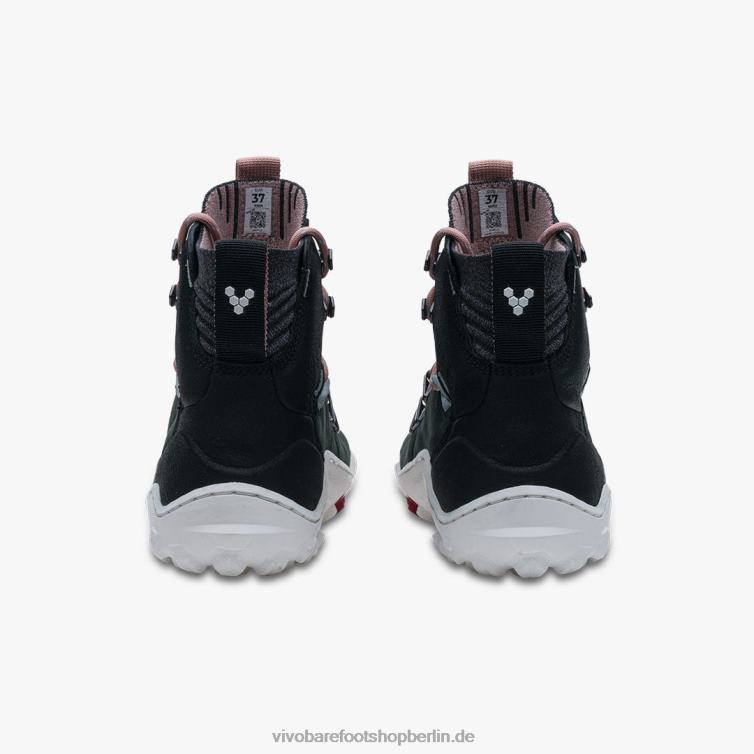 Tracker Decon FG2 Frauen 8R24T105 Vivobarefoot Obsidian-neblige Rose