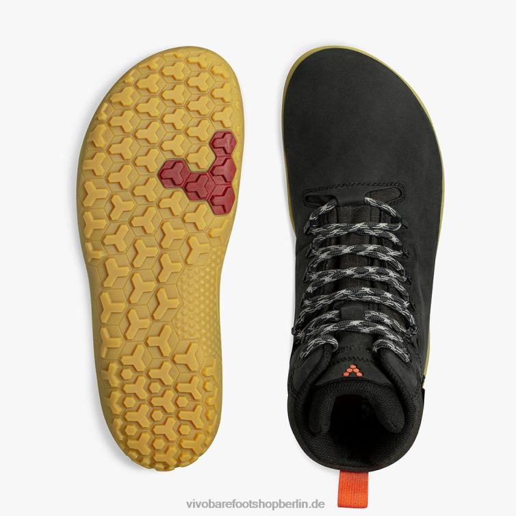 Tracker II FG Frauen 8R24T118 Vivobarefoot Obsidian