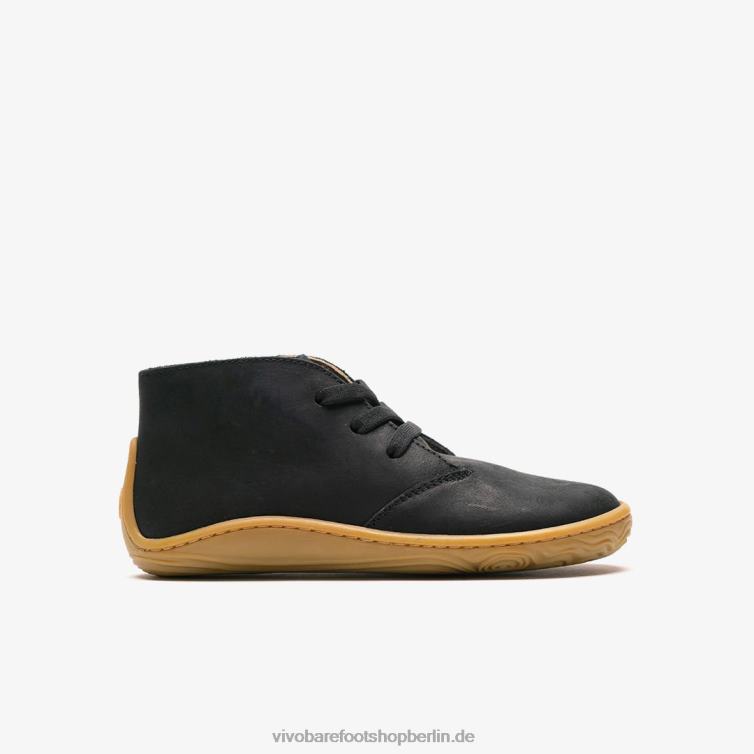 Gobi Addis Kinder 8R24T190 Vivobarefoot Obsidian