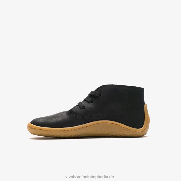 Gobi Addis Kinder 8R24T190 Vivobarefoot Obsidian