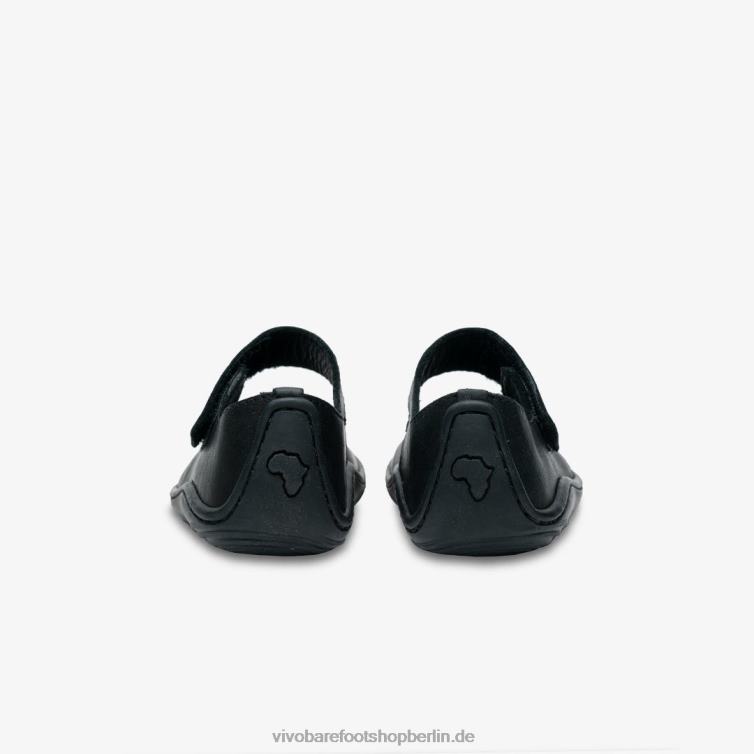Addis Wyn Kinder 8R24T206 Vivobarefoot Obsidian