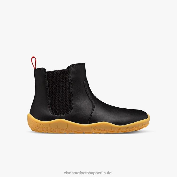 Fulham II Junioren 8R24T189 Vivobarefoot Obsidian