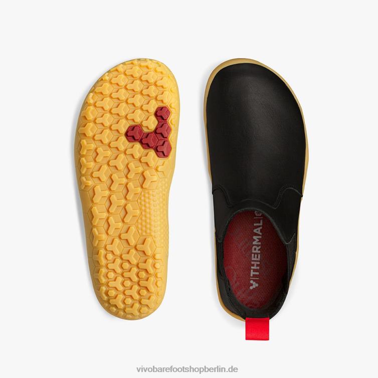 Fulham II Junioren 8R24T189 Vivobarefoot Obsidian