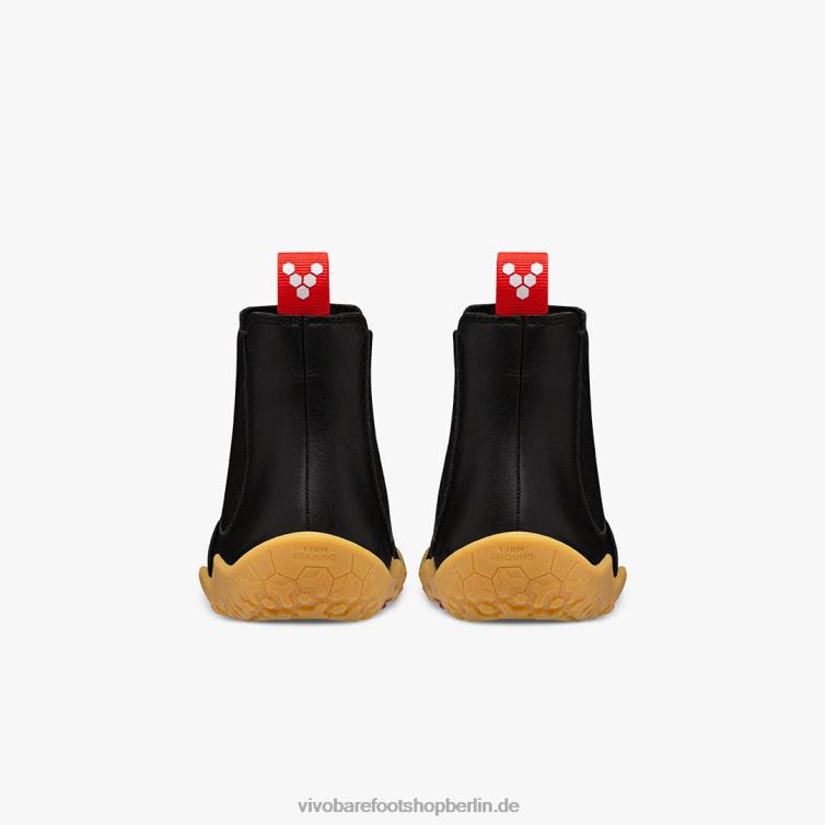 Fulham II Junioren 8R24T189 Vivobarefoot Obsidian