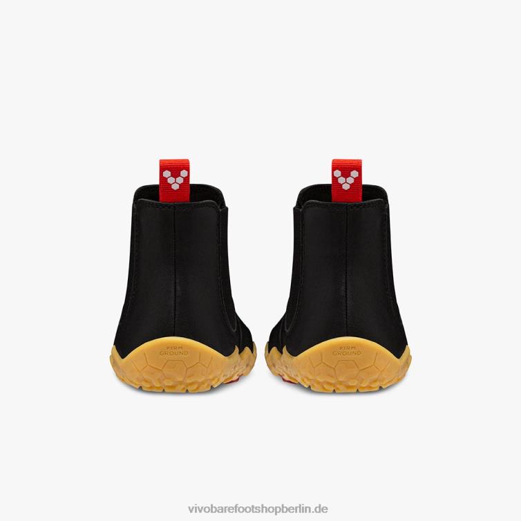 Fulham II Kinder 8R24T188 Vivobarefoot Obsidian