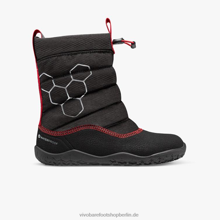 Lumi-Kinder 8R24T210 Vivobarefoot Obsidian