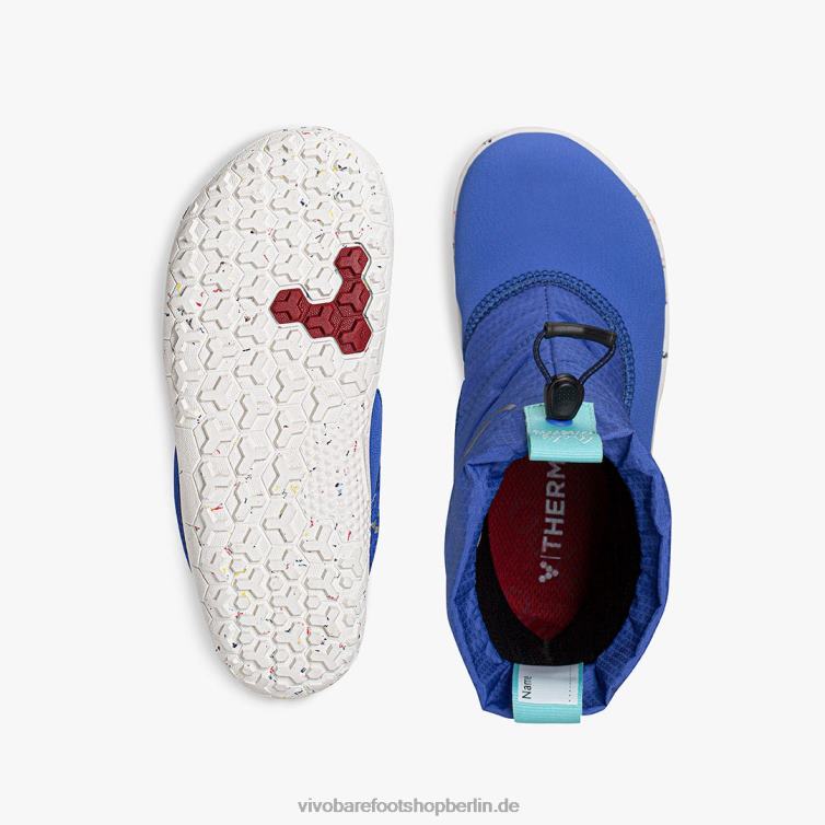 Lumi x Arctic Angels Kinder 8R24T215 Vivobarefoot Amparoblau