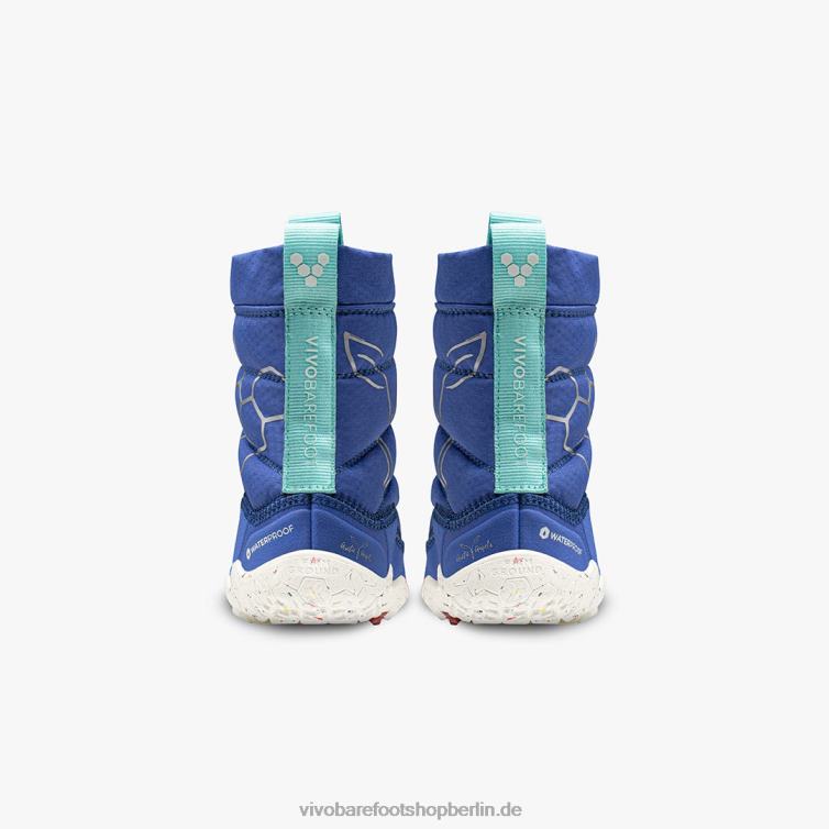 Lumi x Arctic Angels Kleinkinder 8R24T214 Vivobarefoot Amparoblau