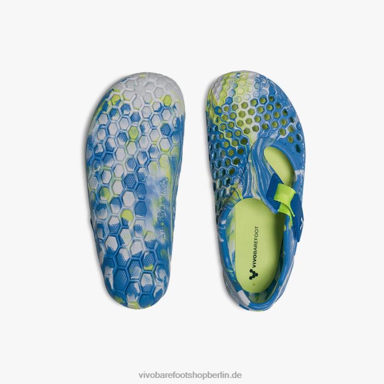 Ultra-Bloom-Kinder 8R24T200 Vivobarefoot blaues Aqua