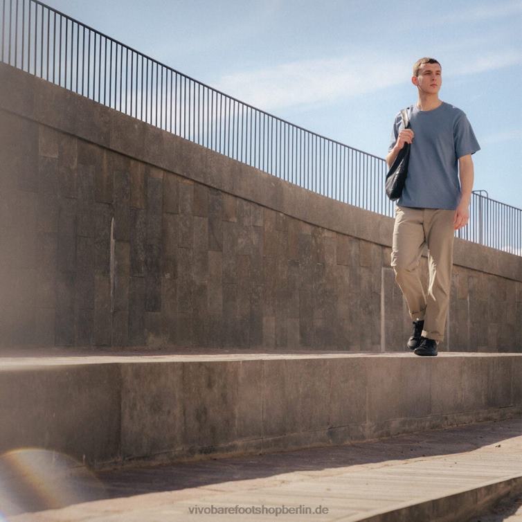 Addis Männer 8R24T67 Vivobarefoot dreifach schwarz