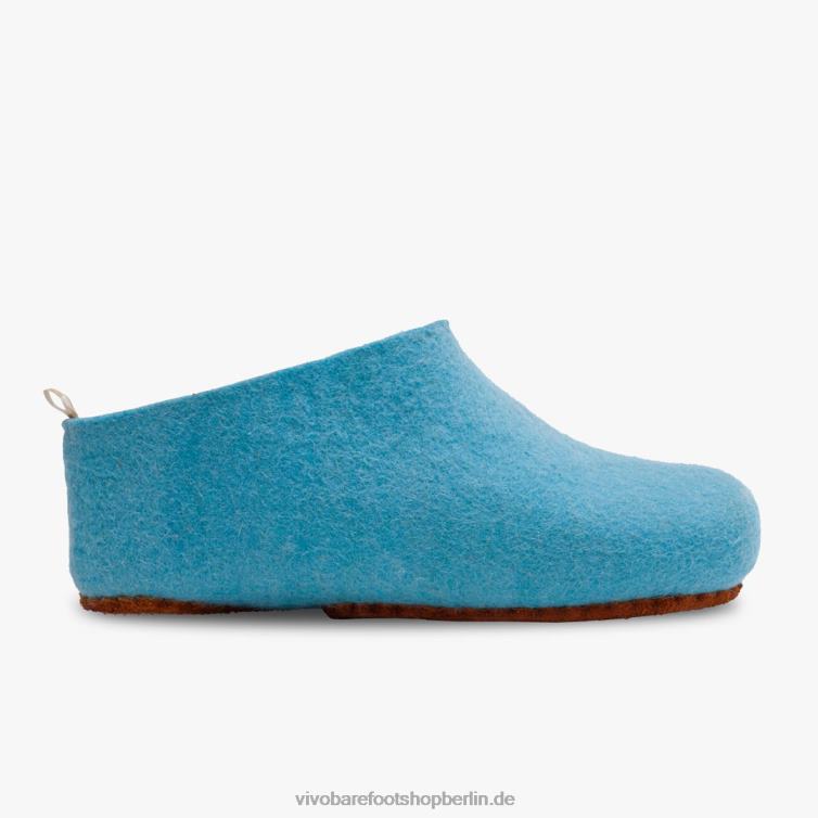 Mim Filzpantoffel 8R24T56 Vivobarefoot Aqua