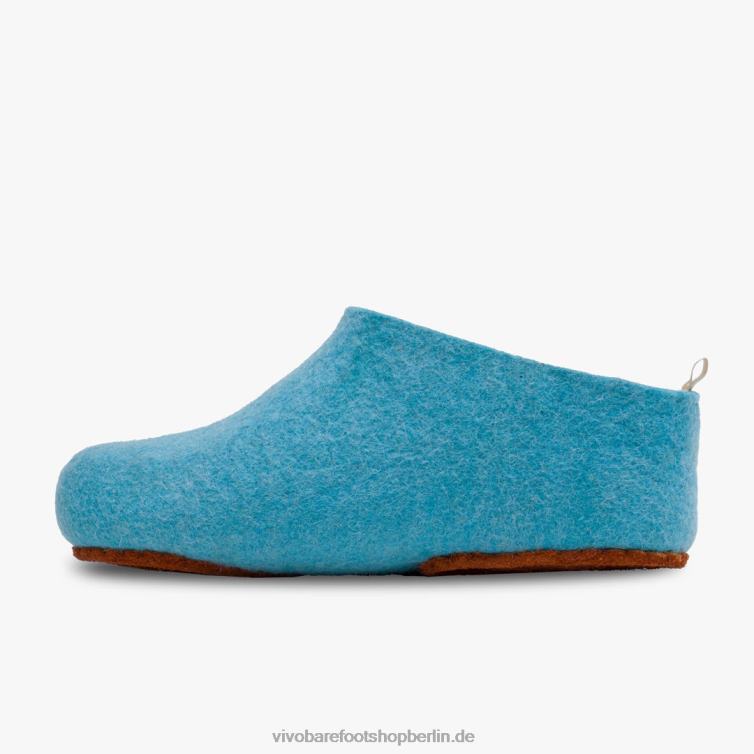 Mim Filzpantoffel 8R24T56 Vivobarefoot Aqua