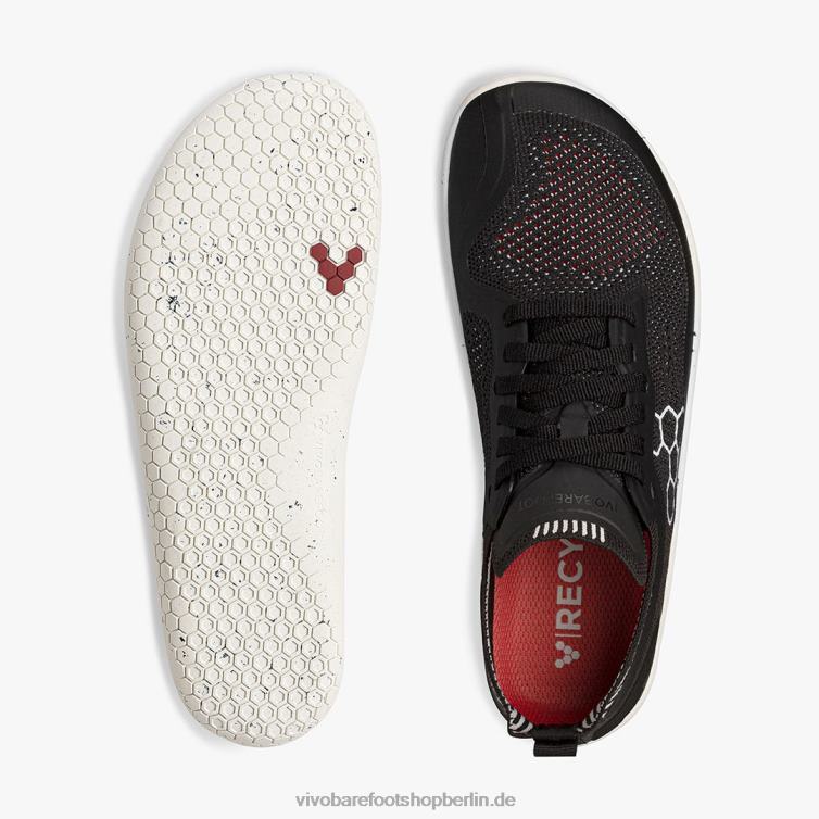 Geo-Racer-Strick für Herren 8R24T71 Vivobarefoot Obsidian