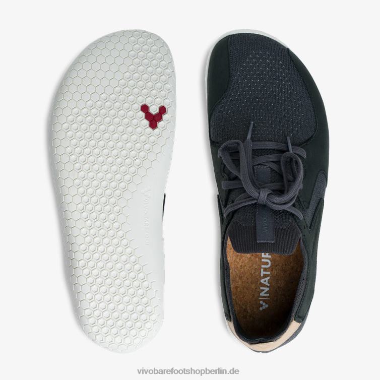 Primus Asana Männer 8R24T38 Vivobarefoot Obsidian
