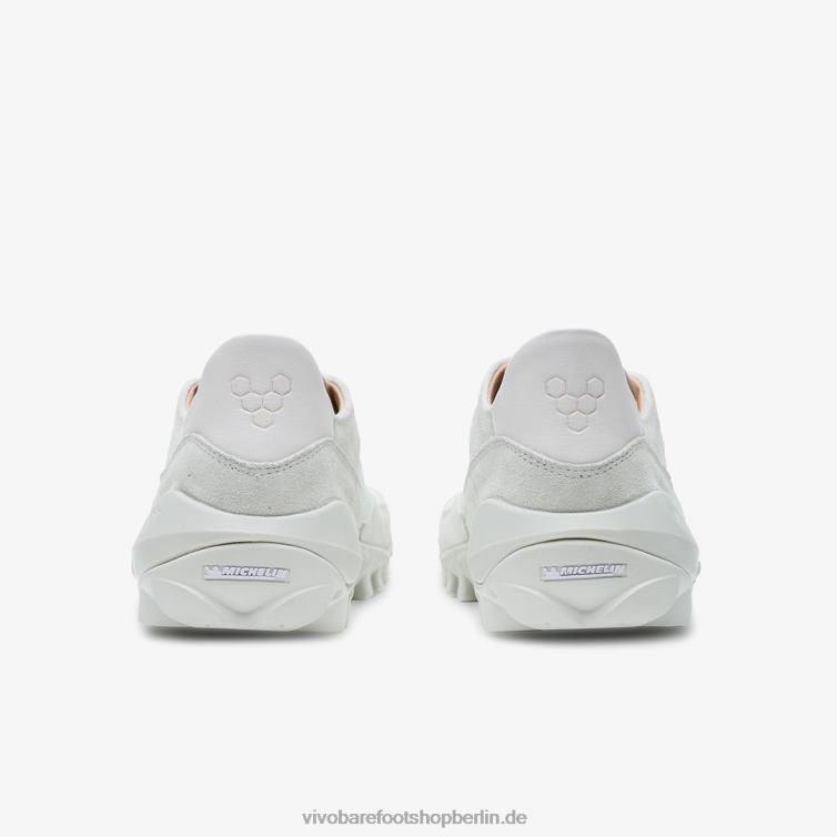 Novus-Männer 8R24T14 Vivobarefoot weißes Leder