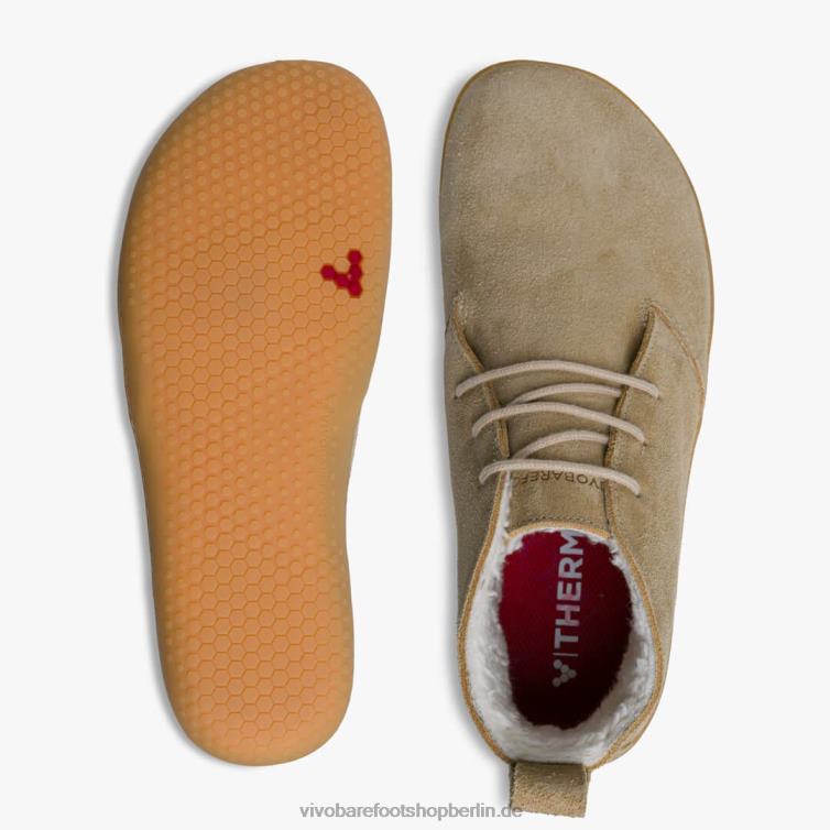 Gobi III gewinnt Männer 8R24T74 Vivobarefoot bräunen